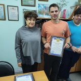 26 сентября 2025 года награждение наших работников принявших участие в ярмарке ко Дню города Тулы